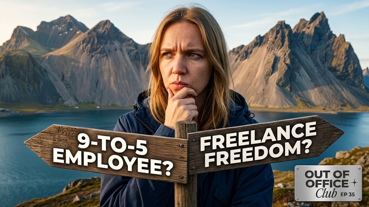 Remote Work vs Self-Employment: Which Path is Right for Digital Nomads? | Ep 35