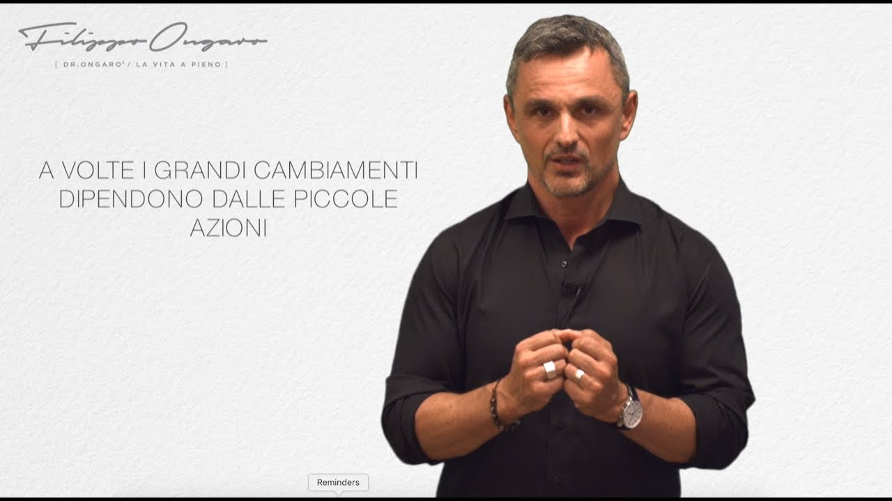 Un’abitudine per cambiare vita | Filippo Ongaro