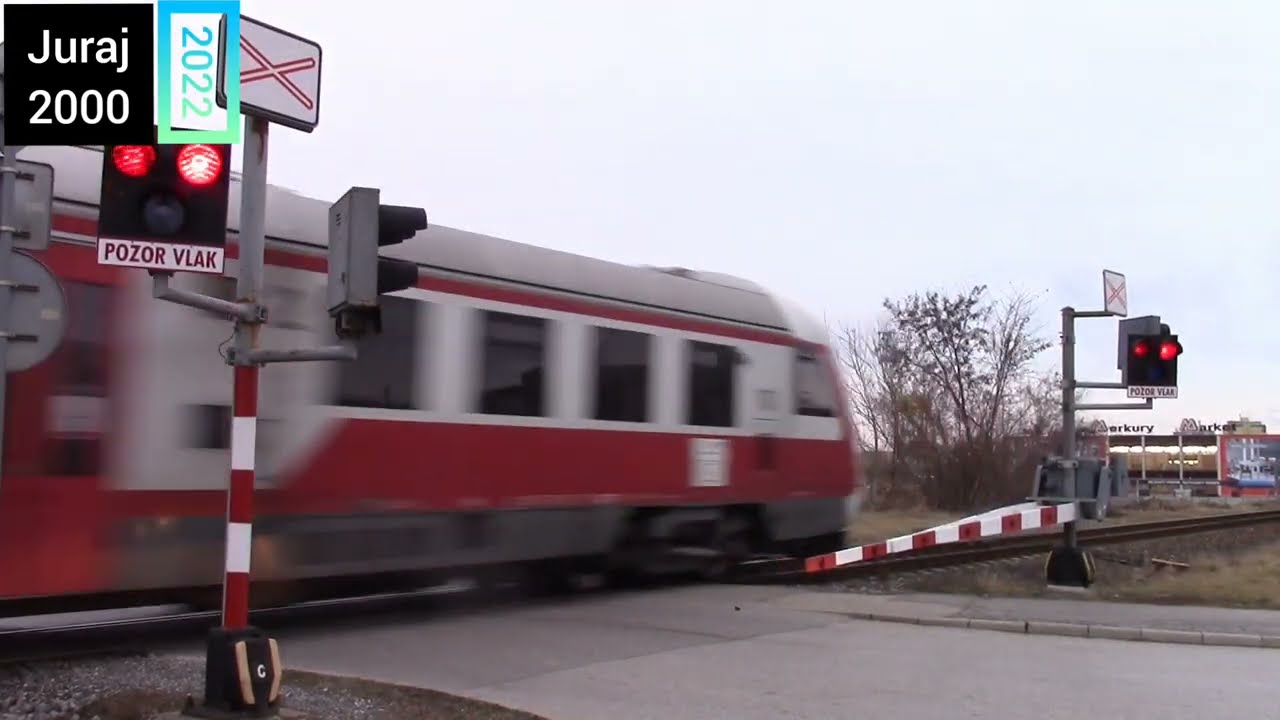 Železničné priecestie Nitra #4 Žilinská (6.2.2022)