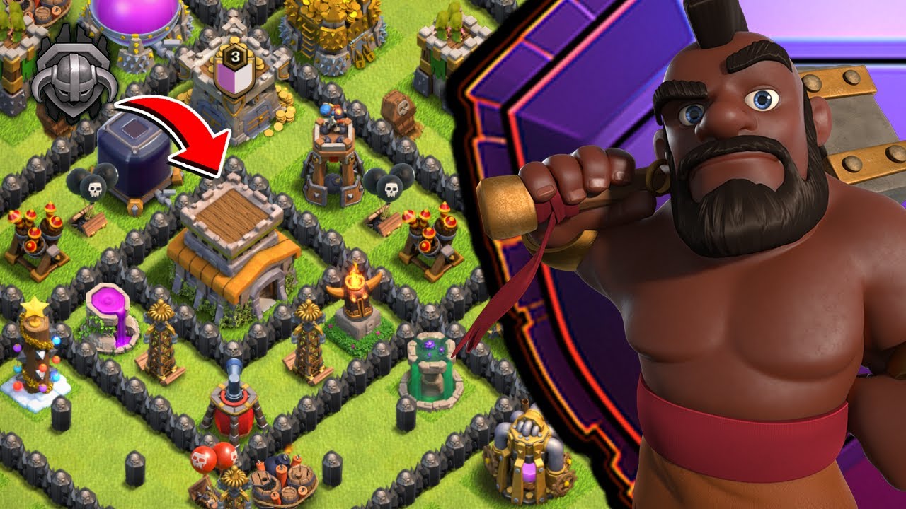 CHEGUEI NA LIGA MESTRE SENDO CV8! PUSH RUMO A LEND&Aacute;RIO NA CV8 NO CLASH OF CLANS!