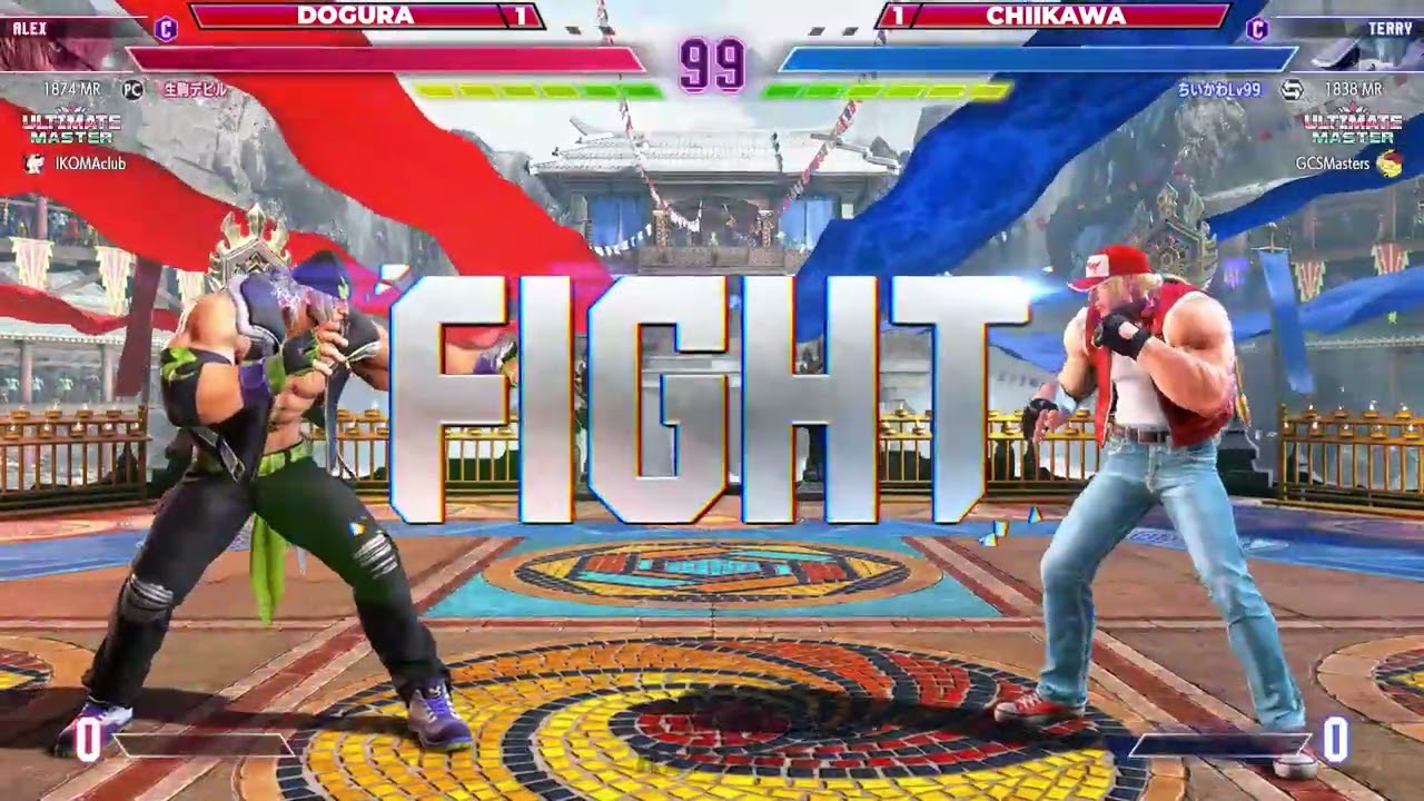 Street Fighter 6 🔥 DOGURA (Alex) Vs CHIIKAWA (Terry)🔥SF6 High Level Matches!
