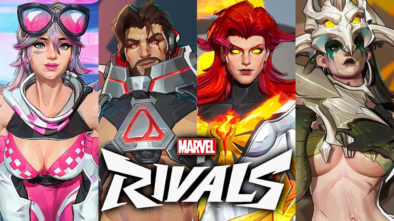 Marvel Rivals Season 8.5 - All Skins & Characters (4K 60FPS)