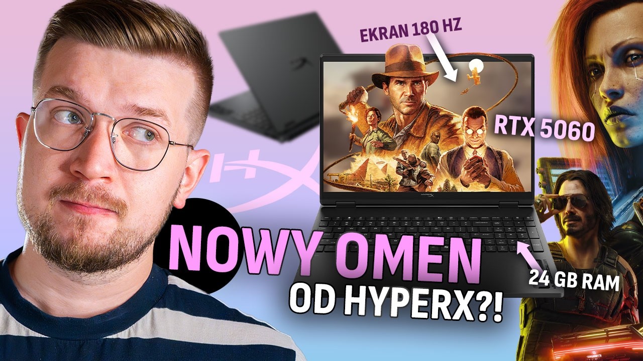 Co potrafi HyperX OMEN 15 z RTX 5060? Test i recenzja