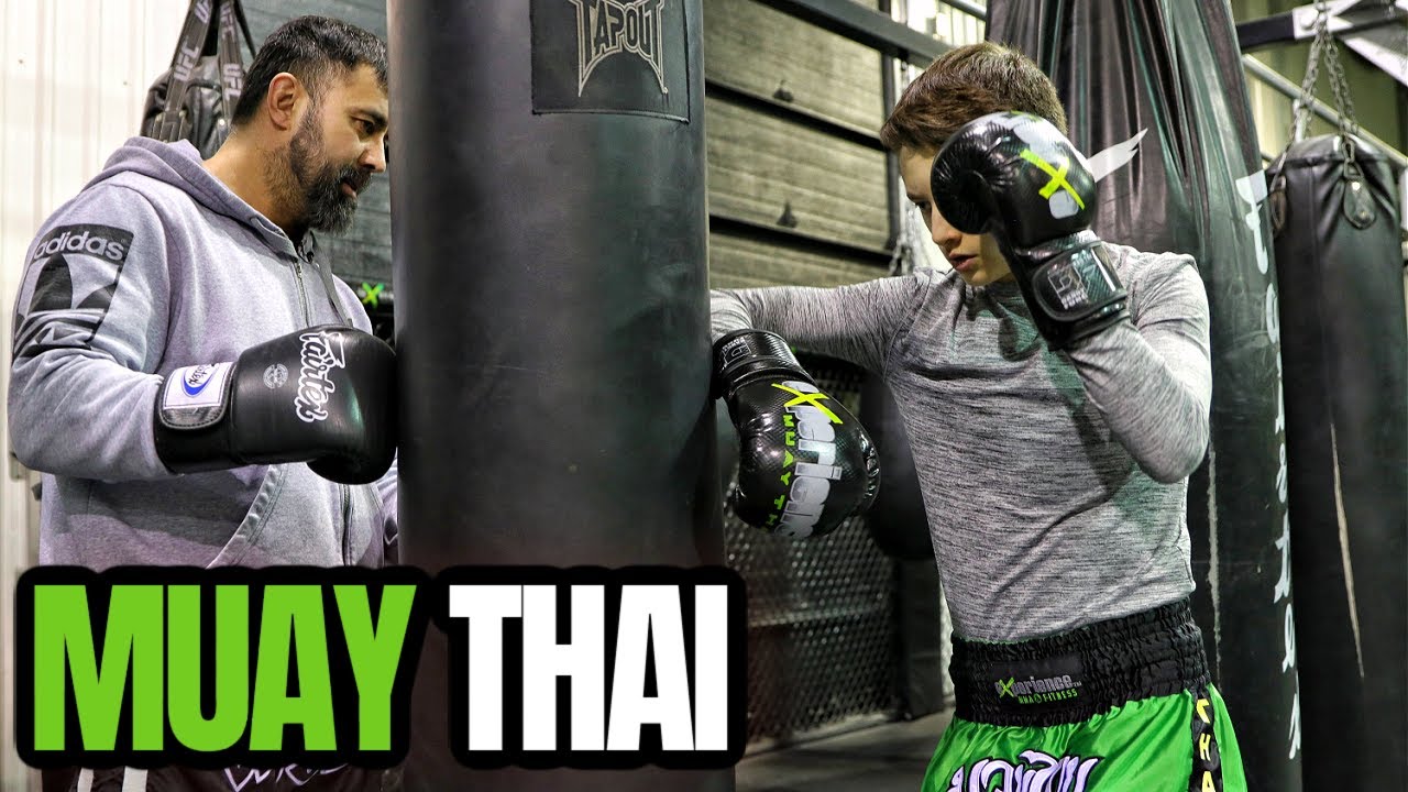 Muay Thai Fundamentals | Training the Elbows on the Heavy Bag