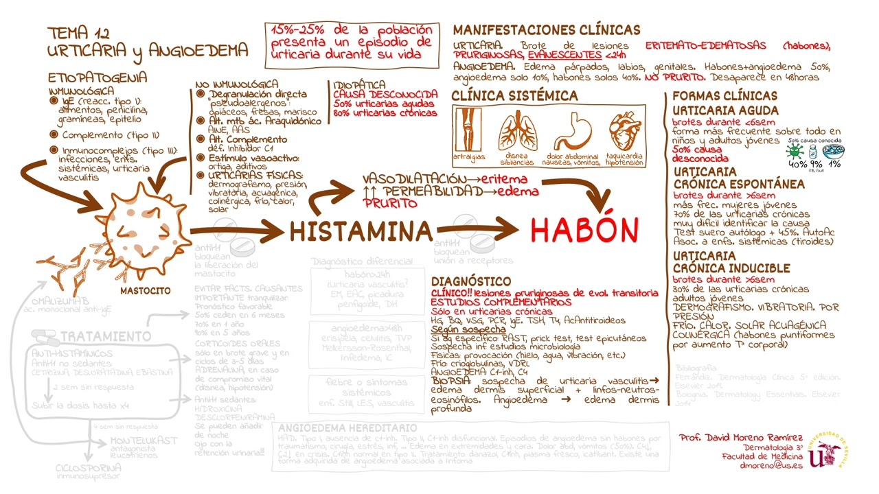 Tema 12. Urticaria y angioedema
