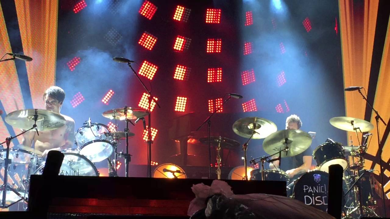 Brendon Urie Dan Pawlovich Drum Off San Diego 8/3/16