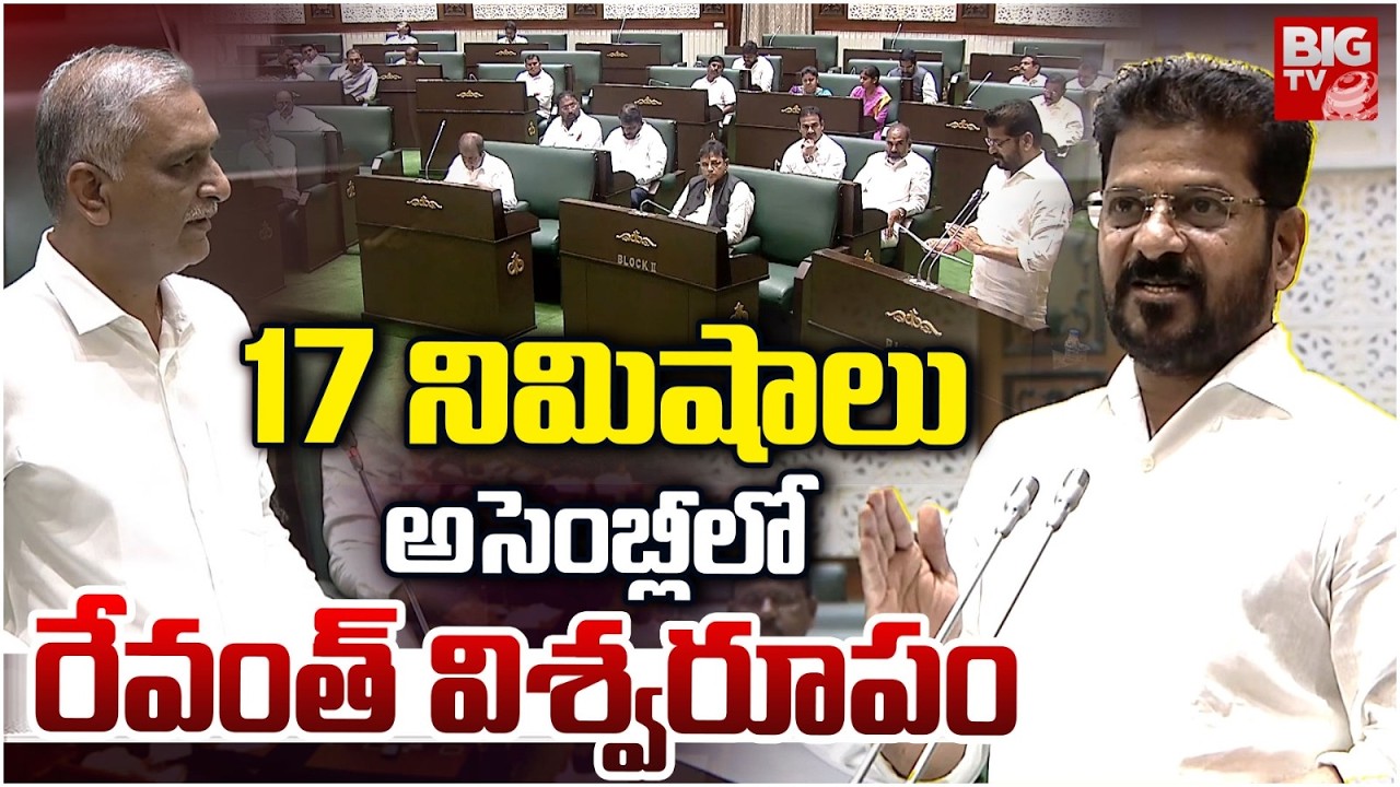 CM Revanth Reddy Powerful Speech in Assembly | అసెంబ్లీలో రేవంత్ విశ్వరూపం | BIG TV