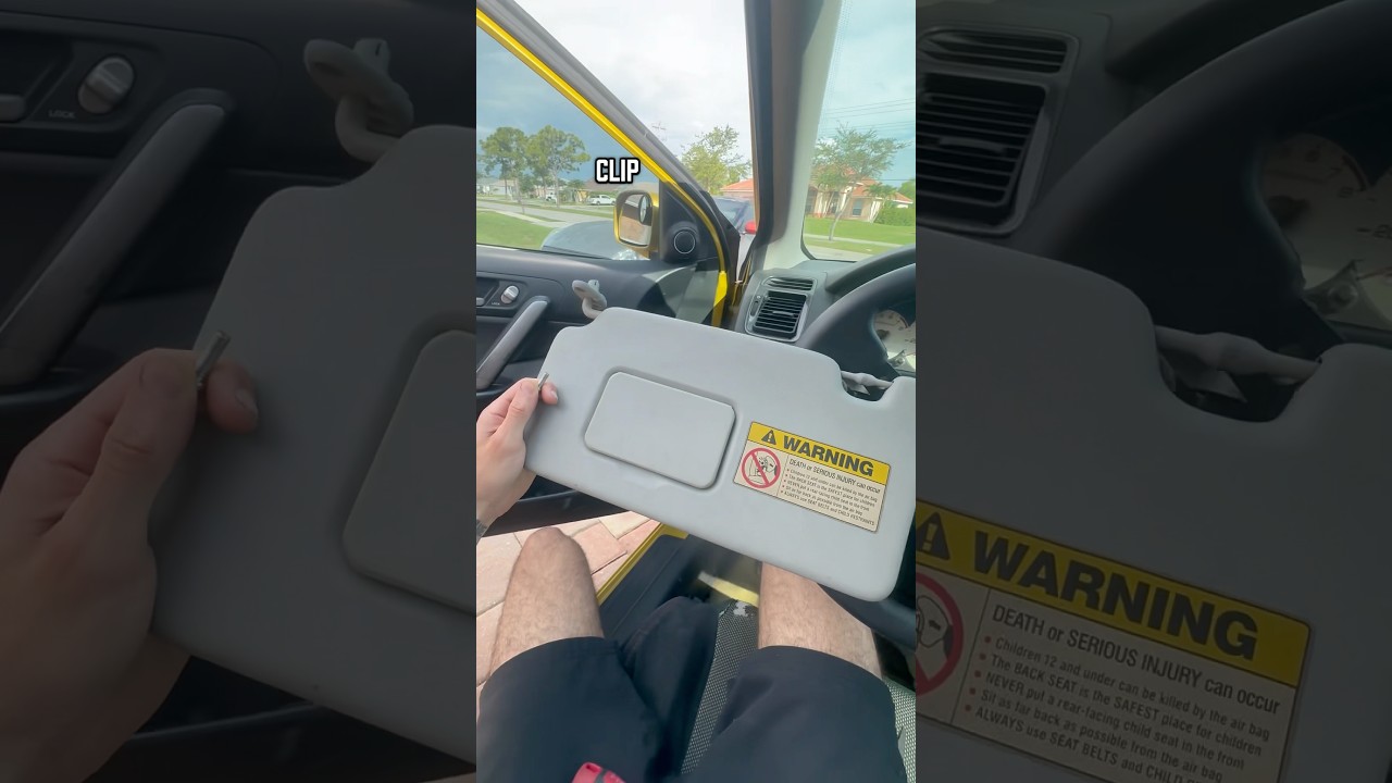 How To Fix A Loose/Floppy Sun Visor | Civic Si EP3