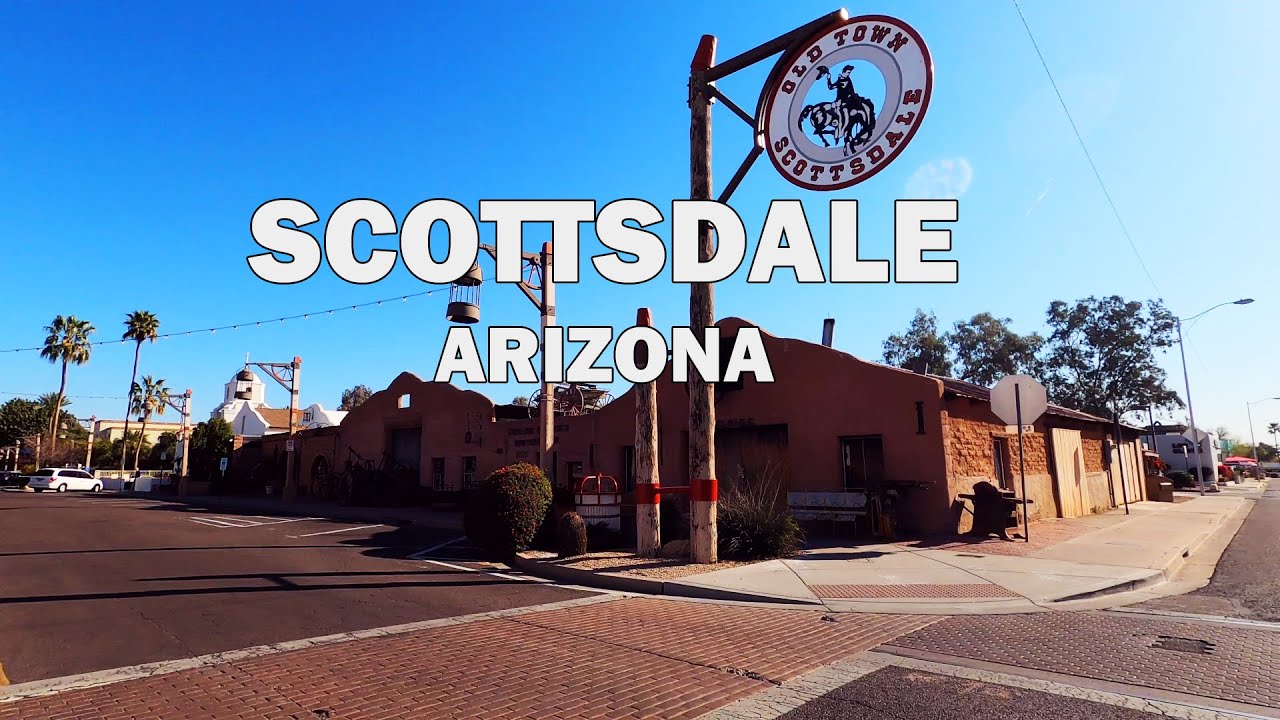 Scottsdale, Arizona - Driving Tour 4K