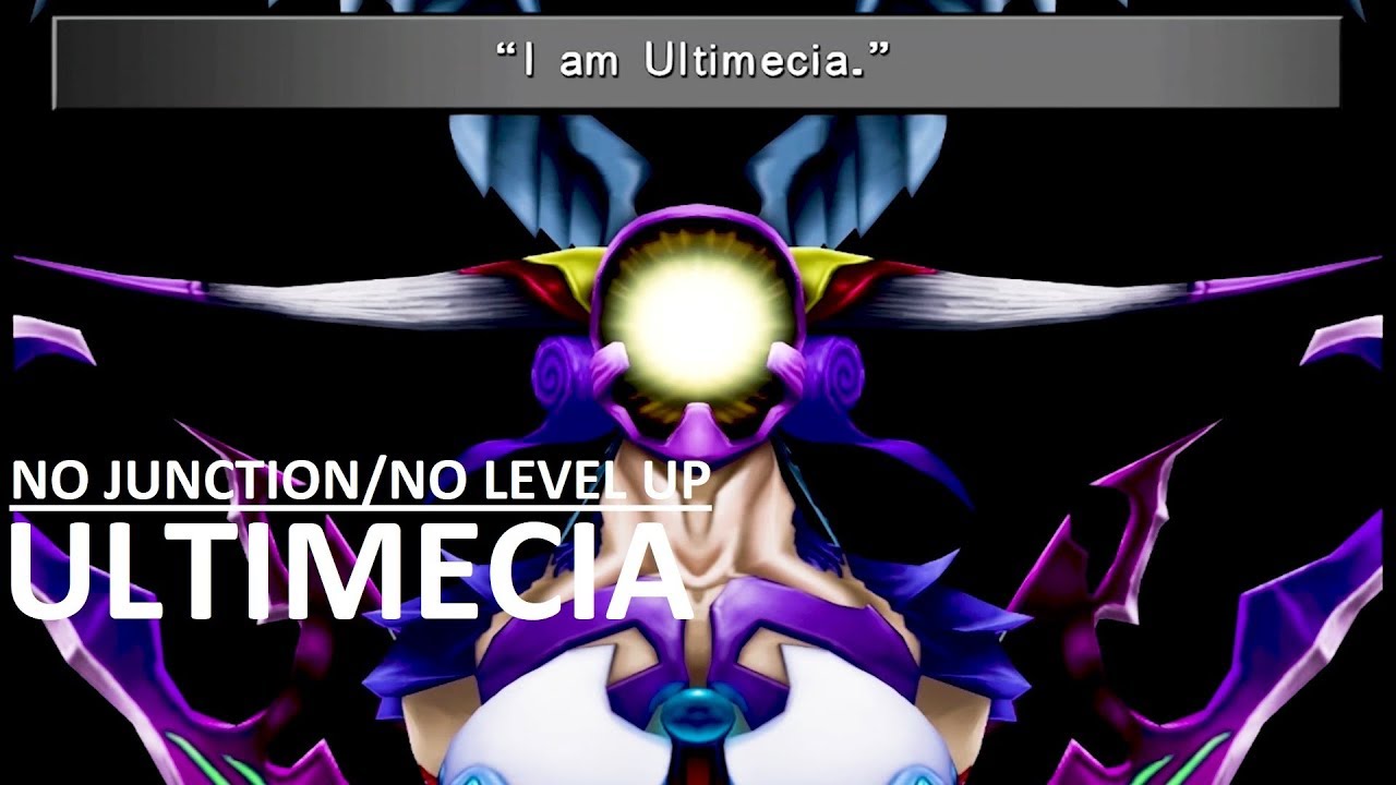 Ultimecia (All Forms)- No Junction/No Level (NJNL) - Final Fantasy VIII PS4 Remaster