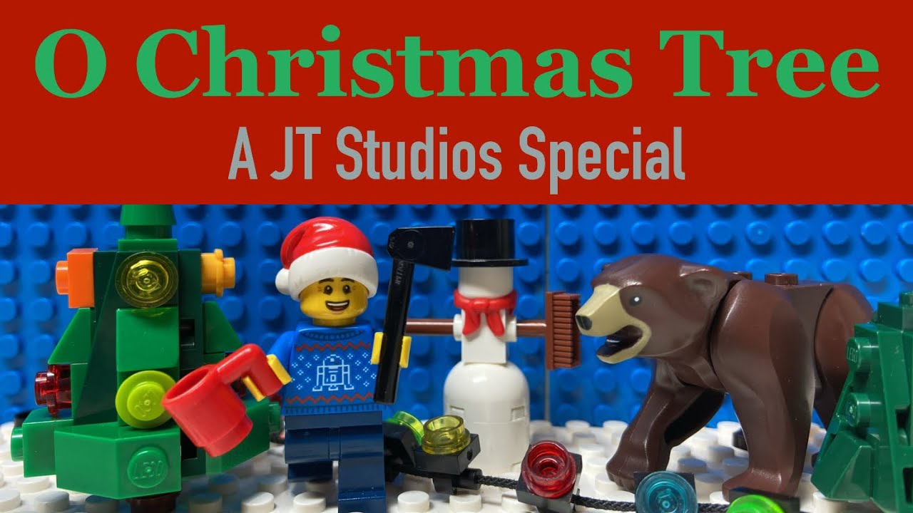 O Christmas Tree (Lego stop motion)-by JT Studios