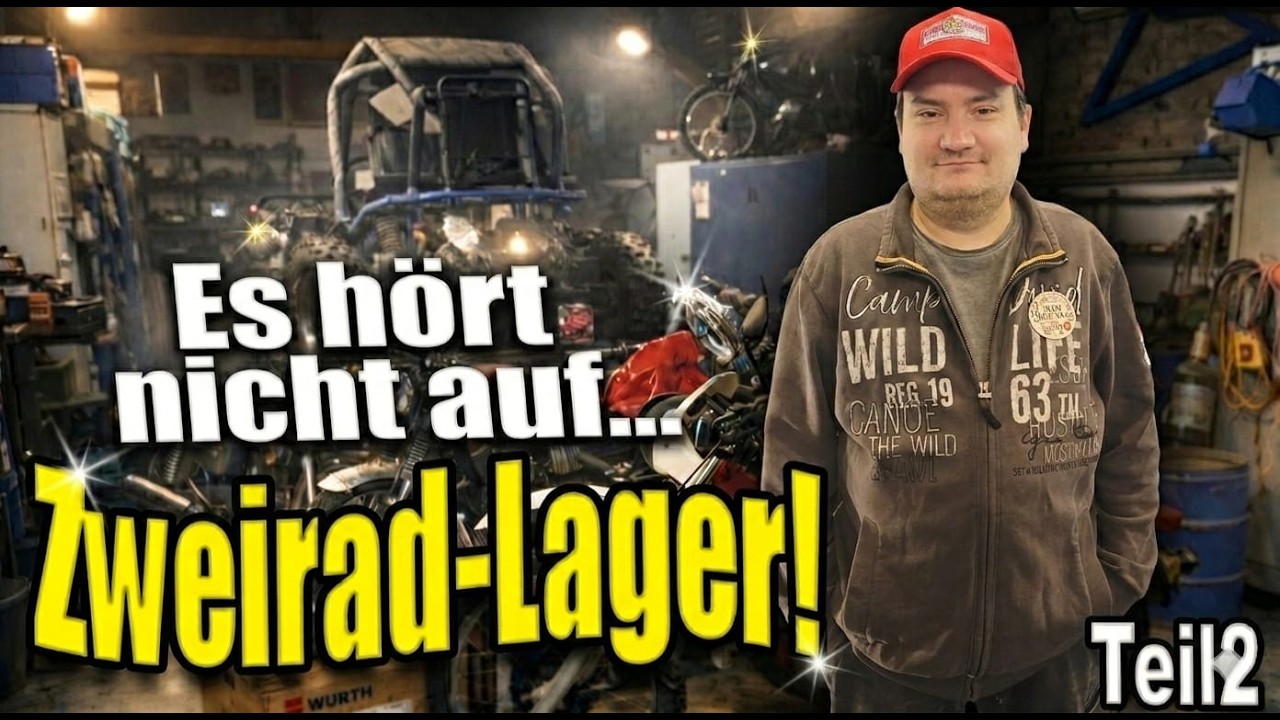 Es hört nicht auf! 😱 Mein verrücktes Zweirad-Lager (Teil 2) | Zündapp, Kreidler & Co.