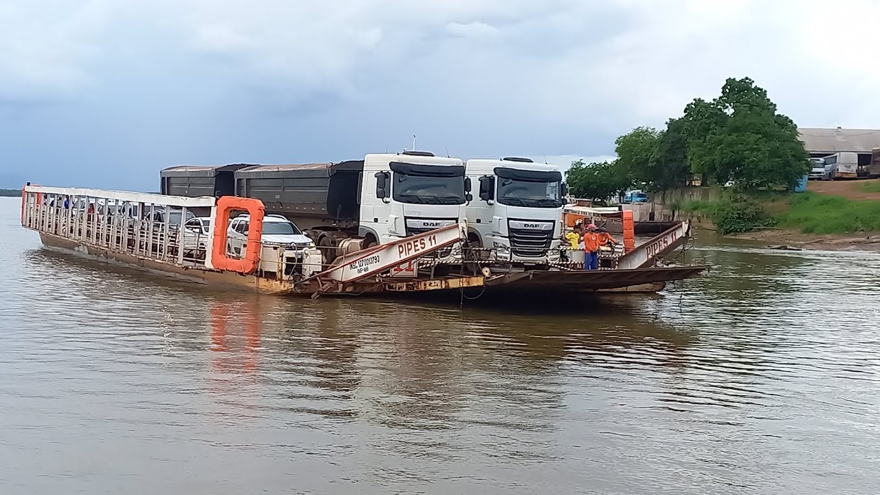CHEGOU A BALSA DE TOCANTINS A CAROLINA NO MARAHÃO