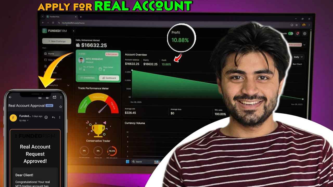 Finally! One-Step Pass &rarr; REAL Account Activation Process Explained in funded firm! 😳🔥