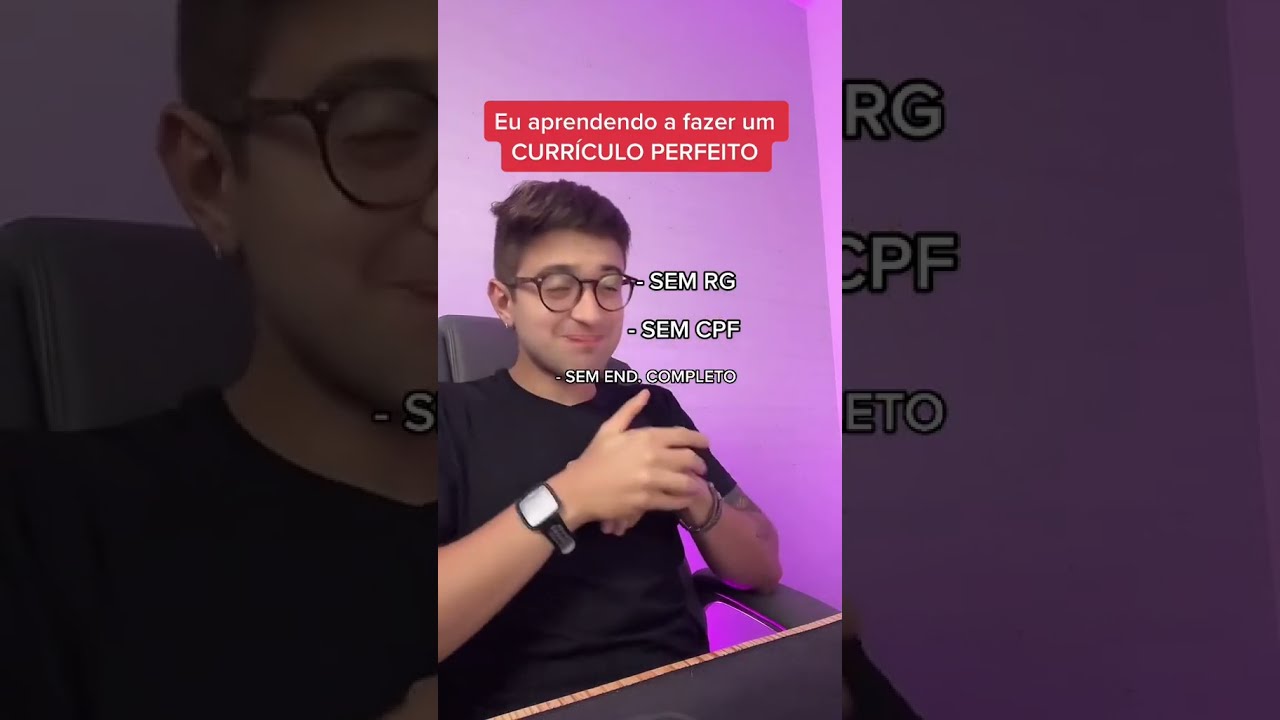 COMO MONTAR UM CURR&Iacute;CULO PERFEITO 2025! #shorts