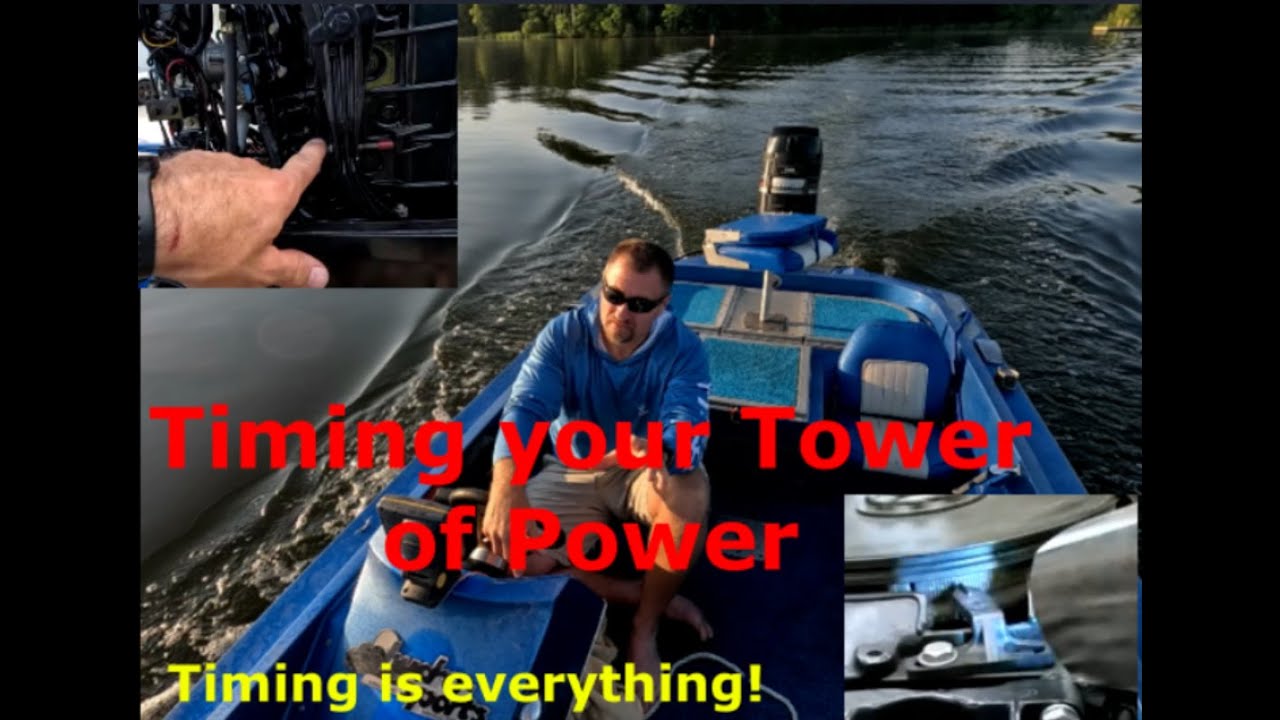 1986 115hp  Mercury 2stroke timing.  Get it right!!!