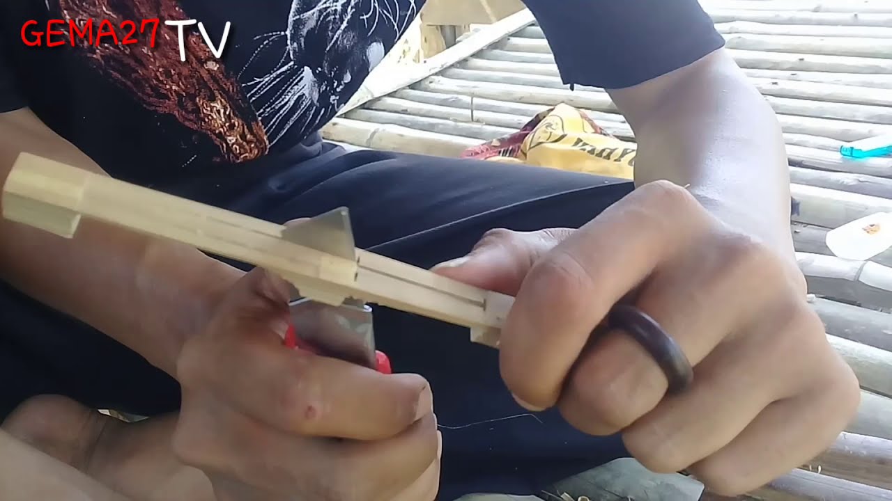 Tutorial Cara Membuat KARINDING paling mudah dan sederhana