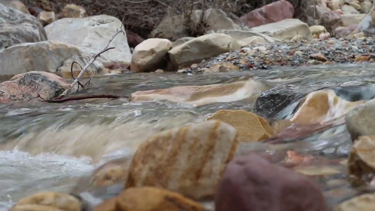 Green Noise - Gentle Stream Over Rocks (8+ Hours for Sleep , Deep Work, or Study)