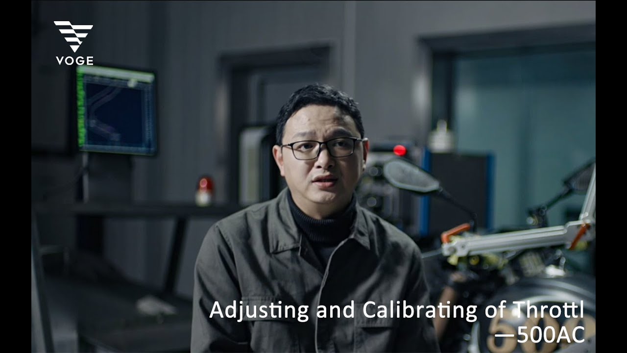 Adjusting and Calibrating of Throttle. &mdash;500AC