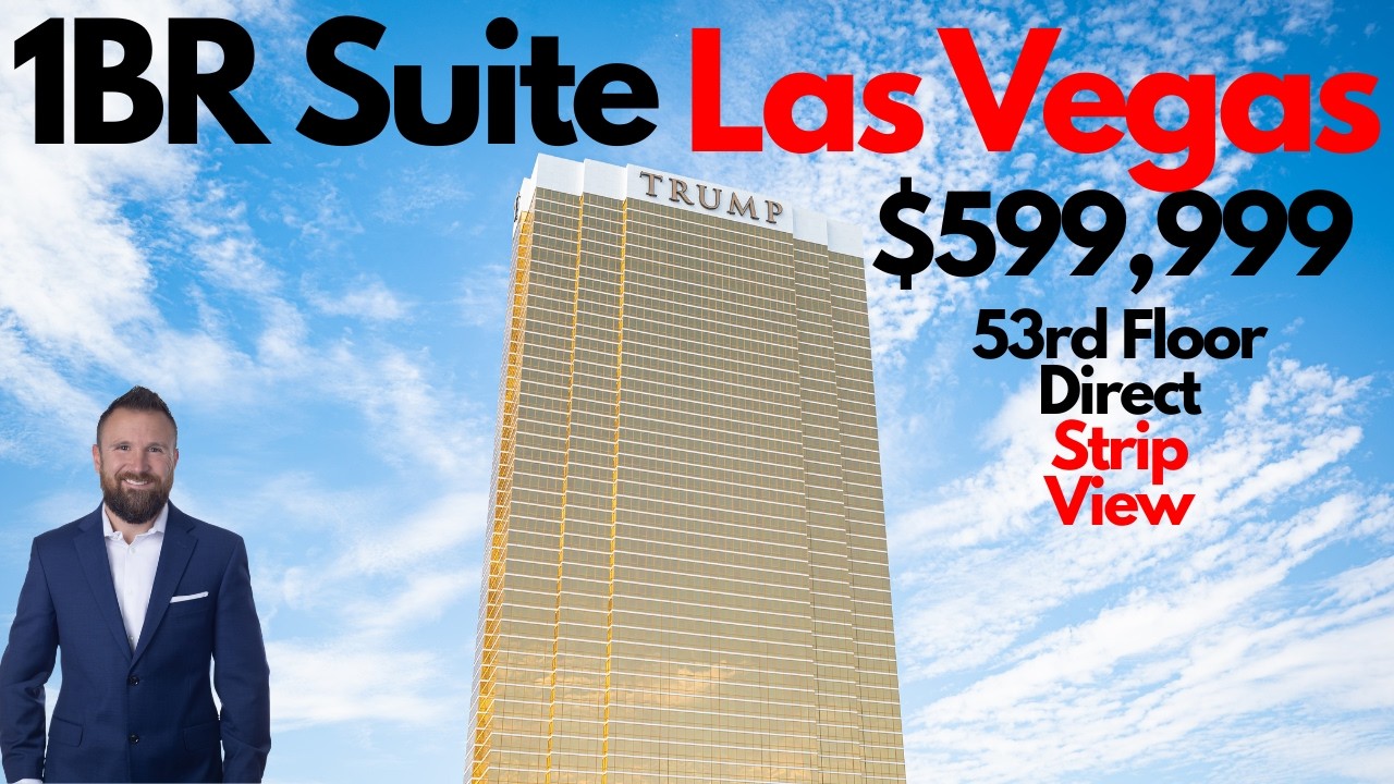 Trump 1BR Suite Direct Strip View - Las Vegas Real Estate