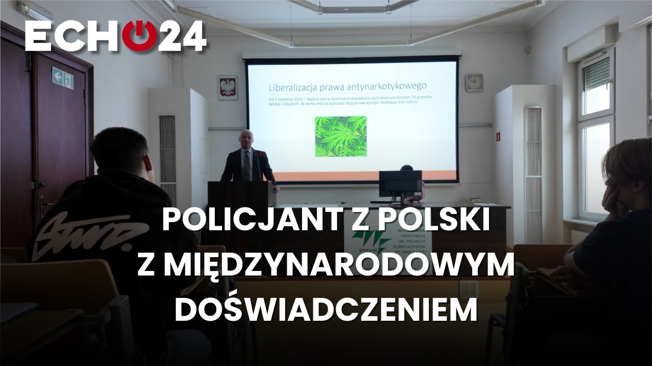 Policjant z Polski z międzynarodowym doświadczeniem