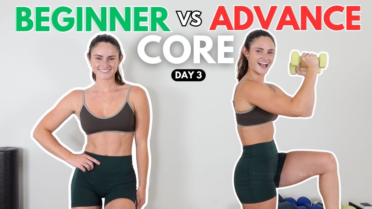 Try These Easy Stading Ab Moves For a Stronger Core! || Beginner ✅ vs Advance ❌ Series