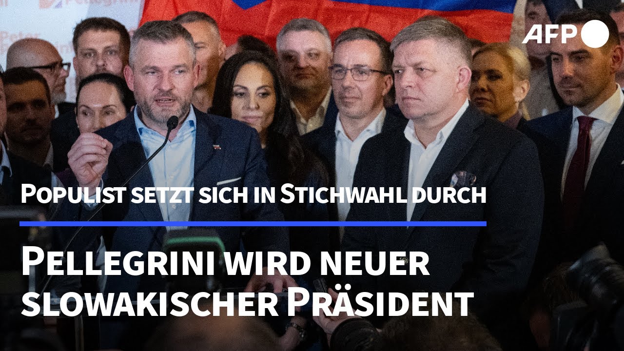 Slowakei: Populist Pellegrini wird neuer Präsident | AFP
