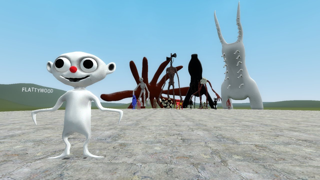 NURPO VS TREVOR HENDERSON CREATURES!! Garry's Mod Sandbox