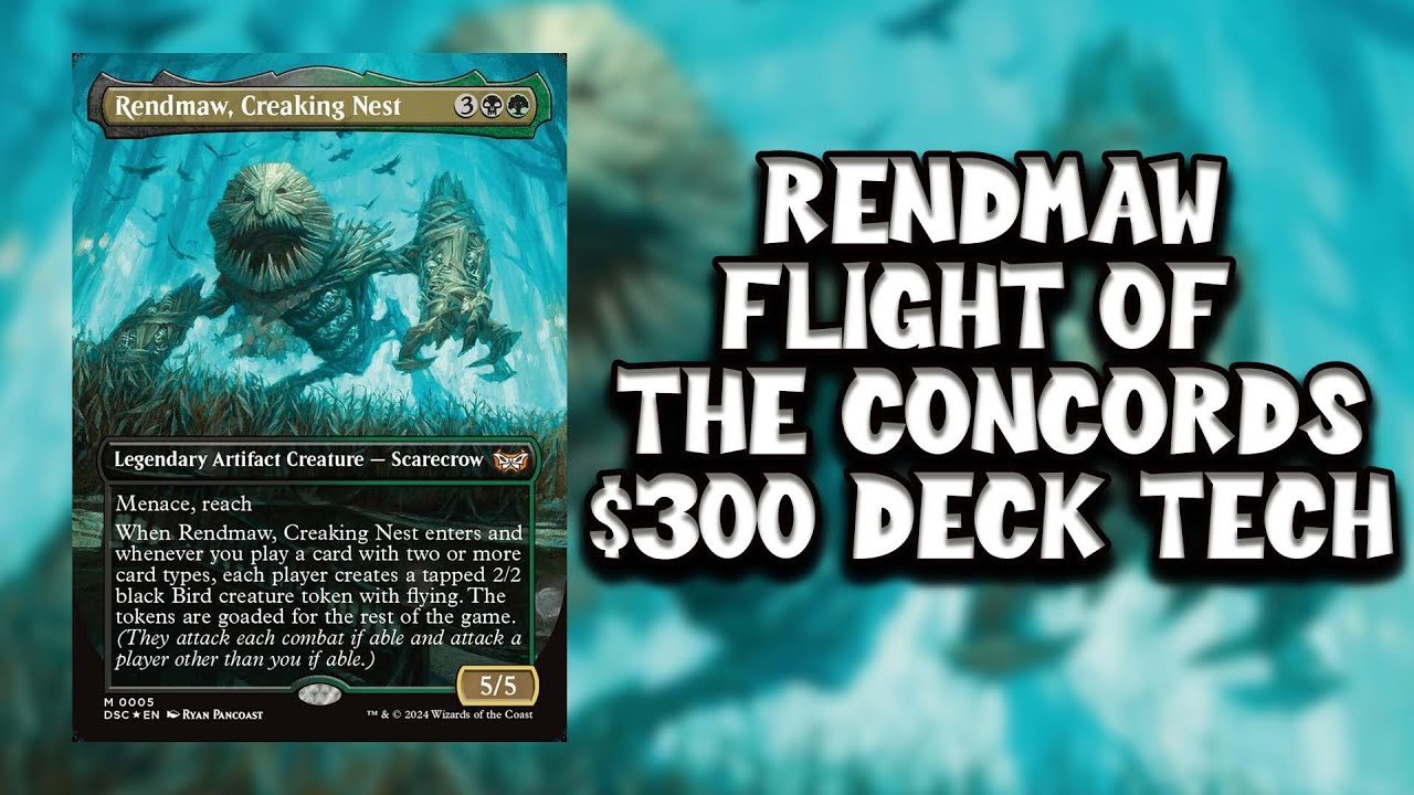 Rendmaw, Creaking Nest, палубный техник за 300 долларов, ПОЛЕТ КОНКОРДОВ