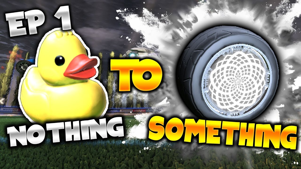 TRADING FROM NOTHING TO SOMETHING! *Part 1* NOTHING TO SOMETHING REBORN! (Rocket League)