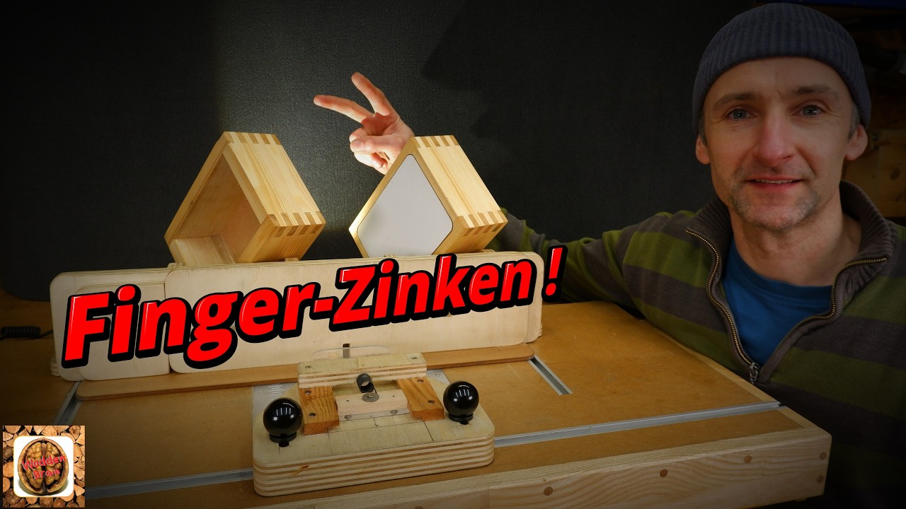Vorrichtung🛠️ für Fingerzinken mit dem Frästisch💫. Fingerzinken herstellen aber sicher🤔?