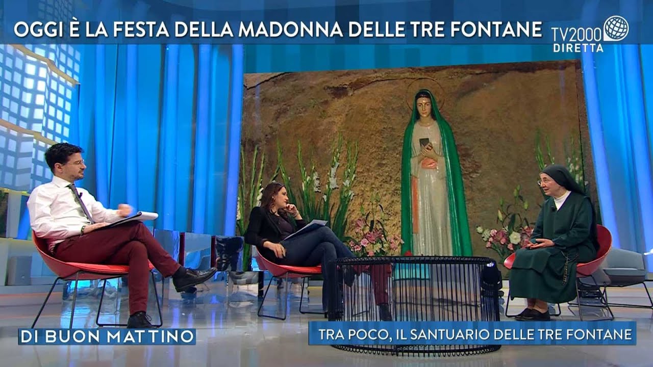 L’anniversario delle apparizioni della Madonna alle Tre Fontane di Roma