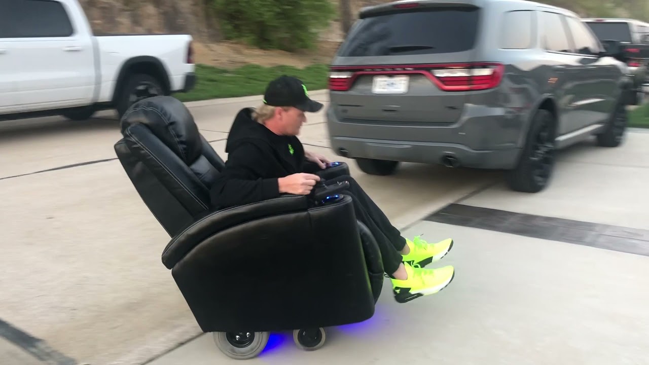 “Chair Force One “ Best motorized recliner/chair ever built on YouTube!!!