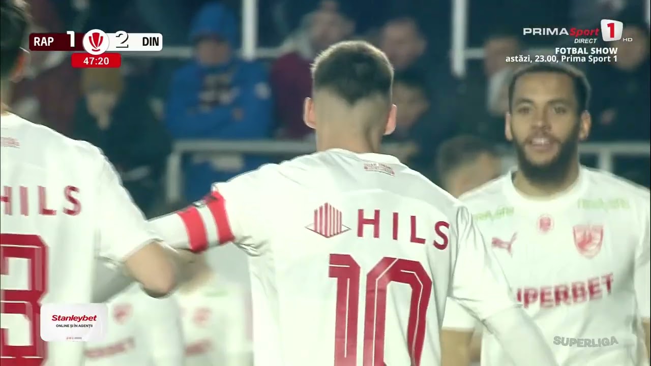 REZUMAT | Rapid - Dinamo 3-2 | Etapa 1, Play-off, SuperLiga, 2025 - 2026