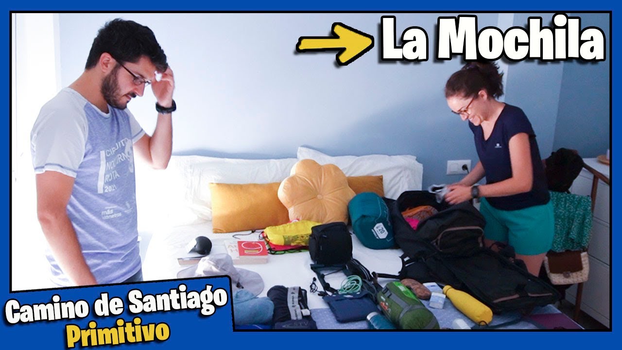 ¿QUÉ LLEVAR en la MOCHILA del CAMINO de Santiago?
