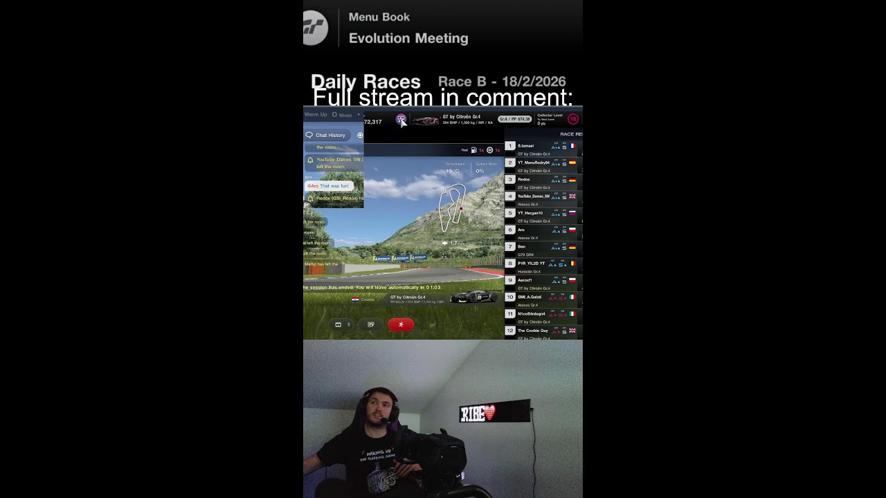 Gran Turismo 7 🔴 A+ TOP SPLIT | DRAGON TRAIL GARDENS🏁 (Portrait)
