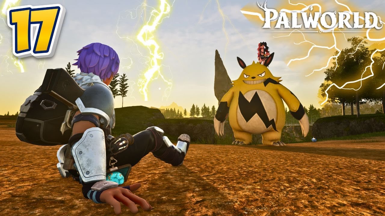 PALWORLD : I CAUGHT ELECTRIC BOSS ZOE AND GRIZZBOLT 🔥 - DAY 17