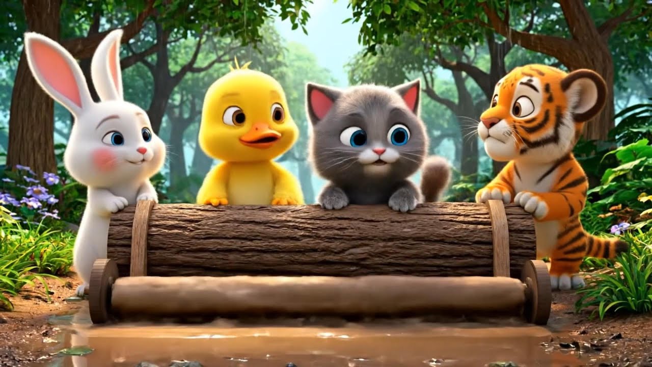 🐰🐤Roro & The Secret of Simple Machines: The Great Forest Rescue!⚙️