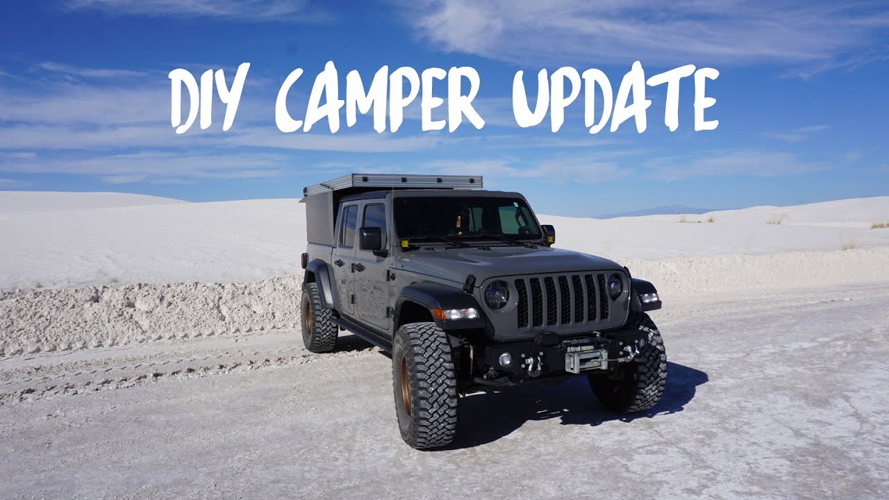 DIY Camper Build UPDATE for Jeep Gladiator