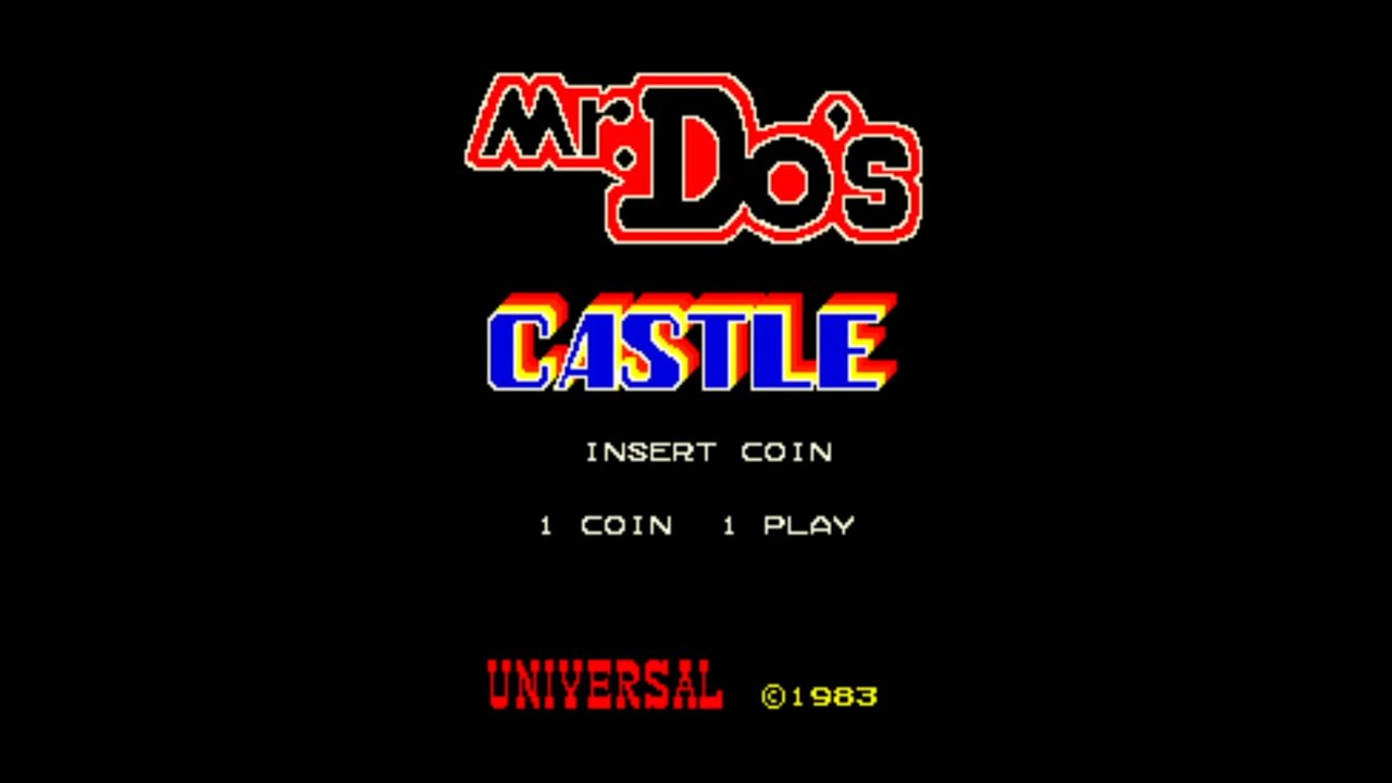 Arcade Mr. Do's Castle - 1,344,880 pts