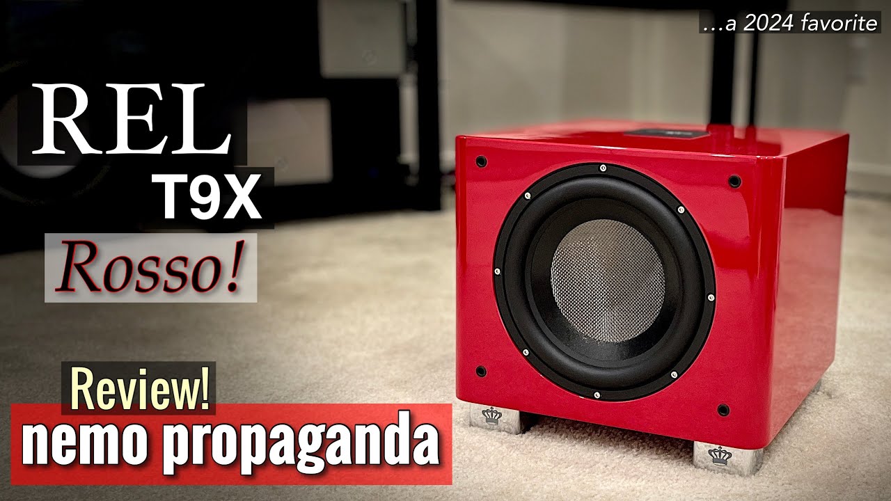 Heritage & Precision! REL T9X Red Subwoofer Review!