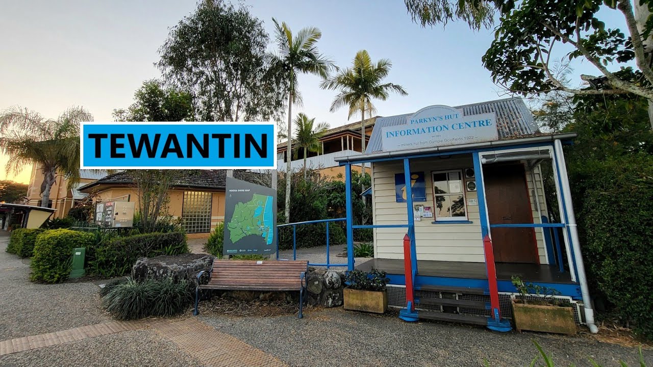 TEWANTIN - Gateway to the Noosa Hinterland, Queensland, Australia | 4K Ambient Walking Tour 2025