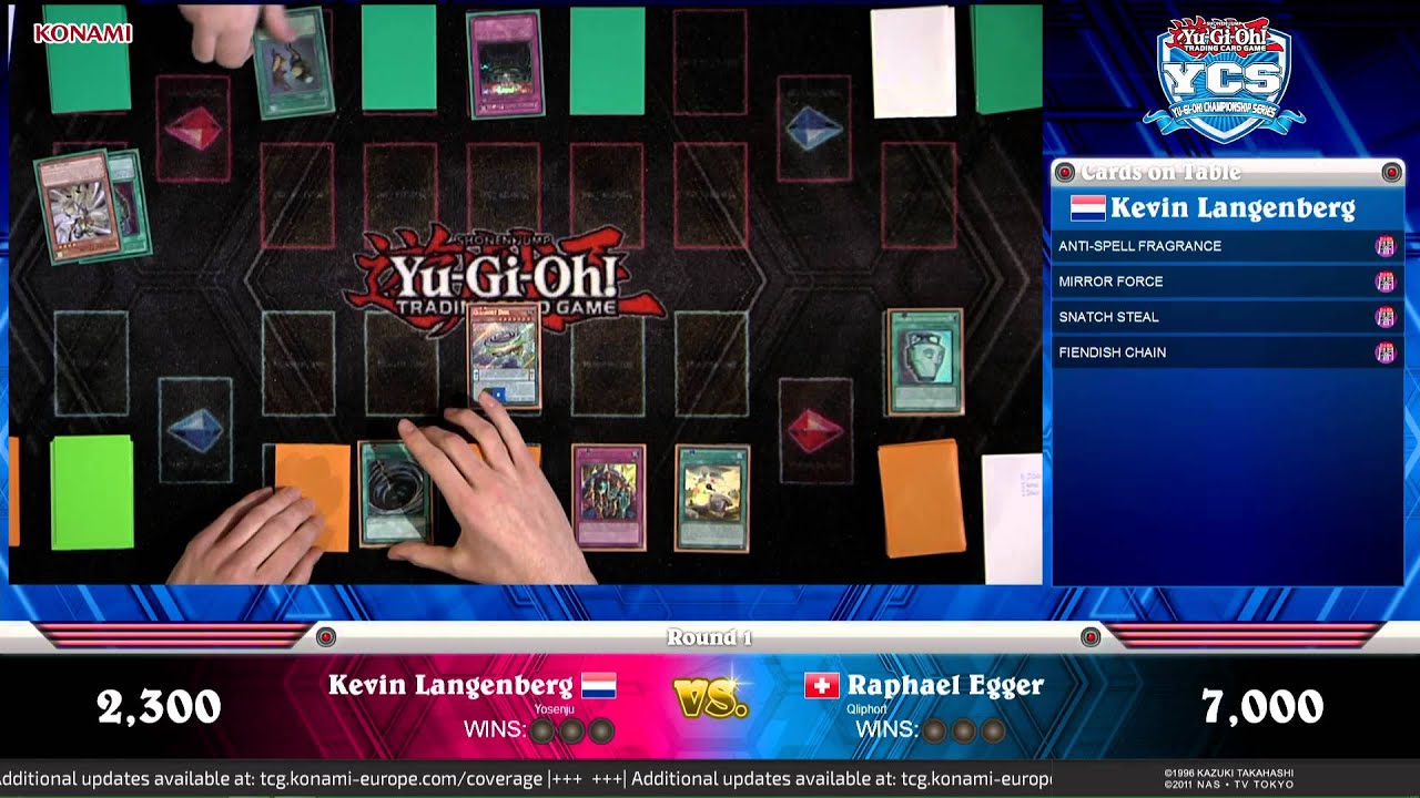 YCS Prague: Round 1 Featured Match