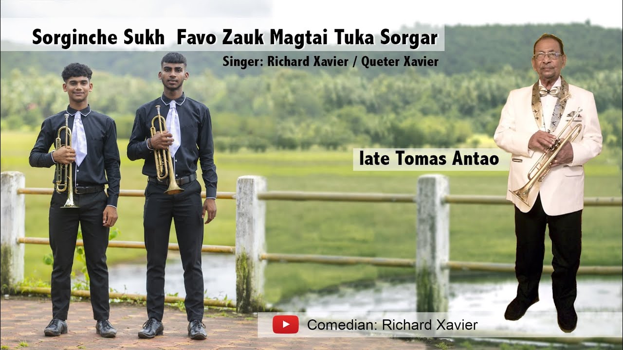 New Konkani Song 2022 |  Sorginche Sukh Favo Zauk | Tribute to Late Tomas Antao | Richard & Queter