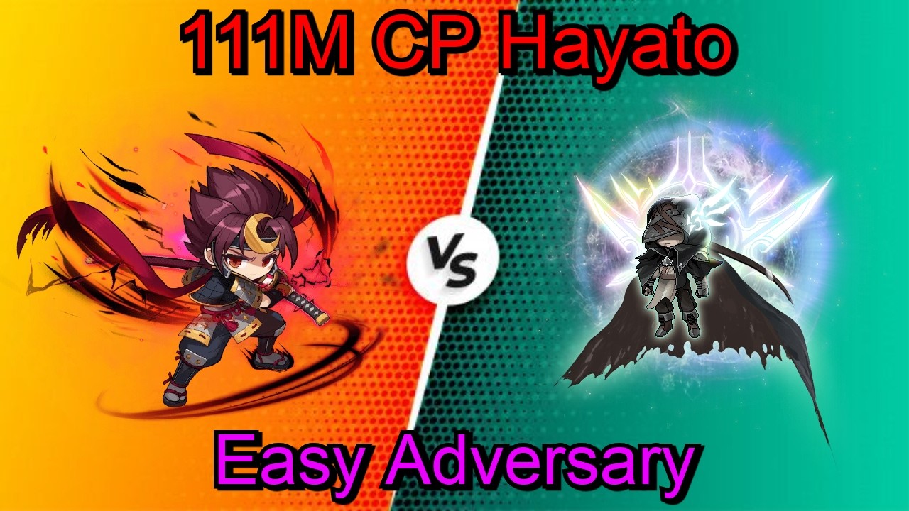 [Maplestory Kronos] 111M CP Hayato Solo Easy First Adversary