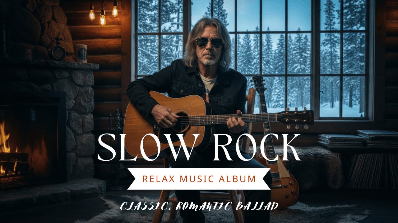 Best Slow Rock Romantic Rock classic rock for Memories, Healing & Calm Nights 🎸🌙