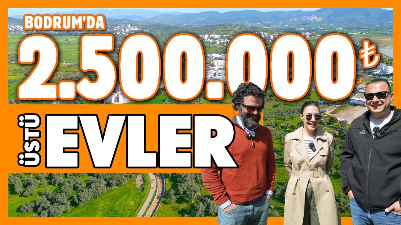 BODRUM’DA Yatırımlık Evler | MUMCULAR Mahallesi 🗝️