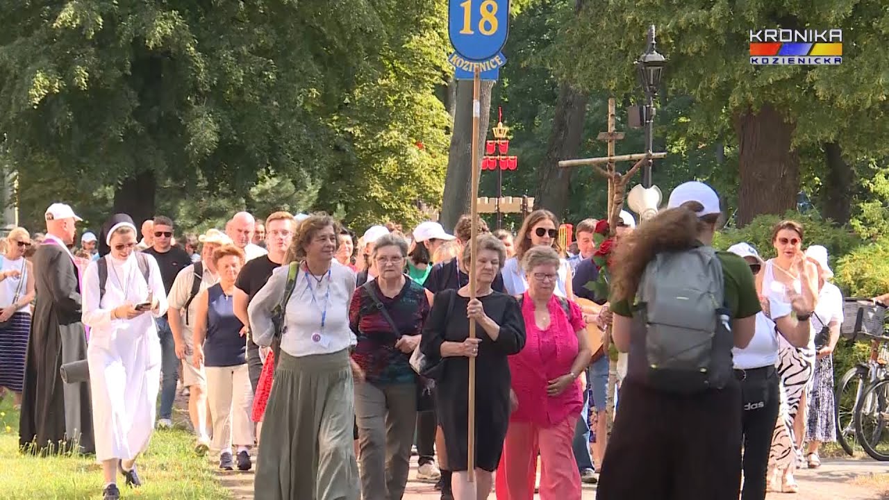Pielgrzymi z Kozienic wyruszyli na Jasną Górę (04.08.2024)