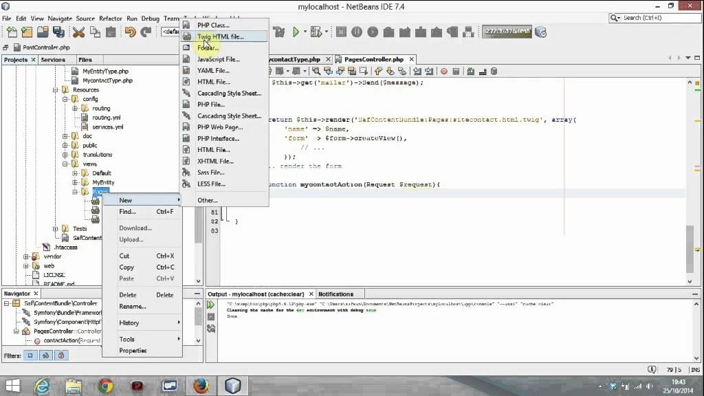 Symfony forms part 3