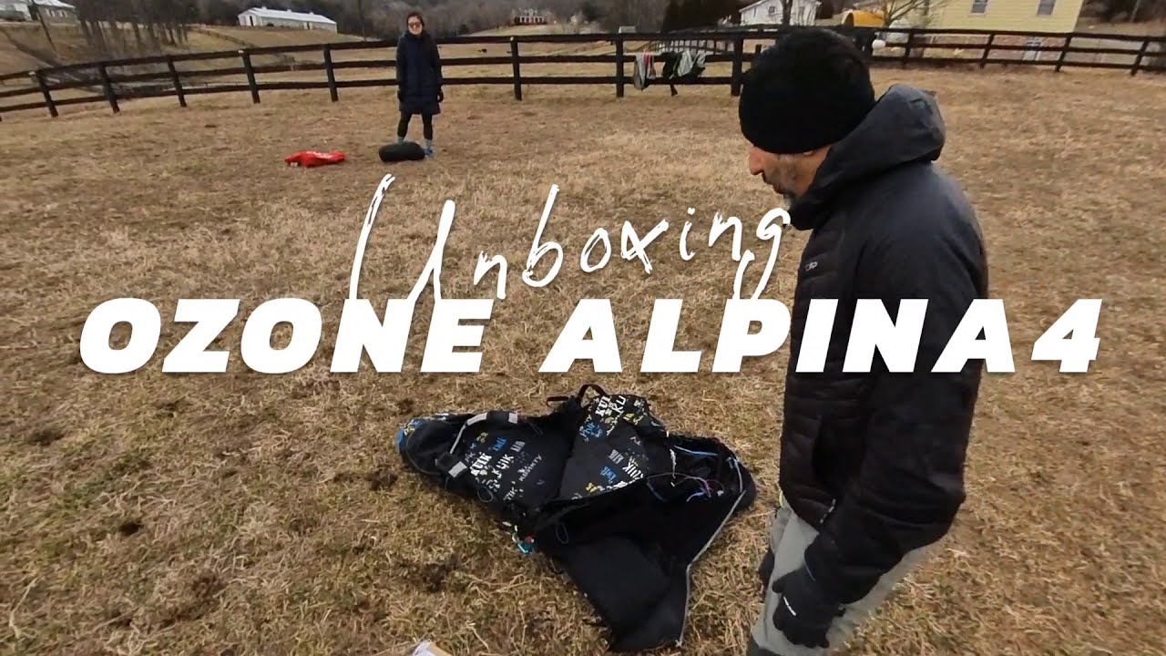 2021 Winter Virginia Paragliding - Unboxing Alpina 4
